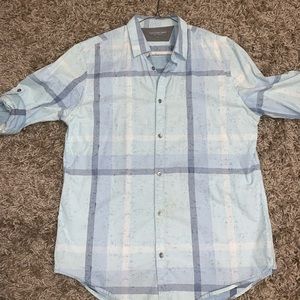 CK men’s button down 💙